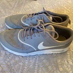 Gray Nike Thea Running Shoes, sz 10